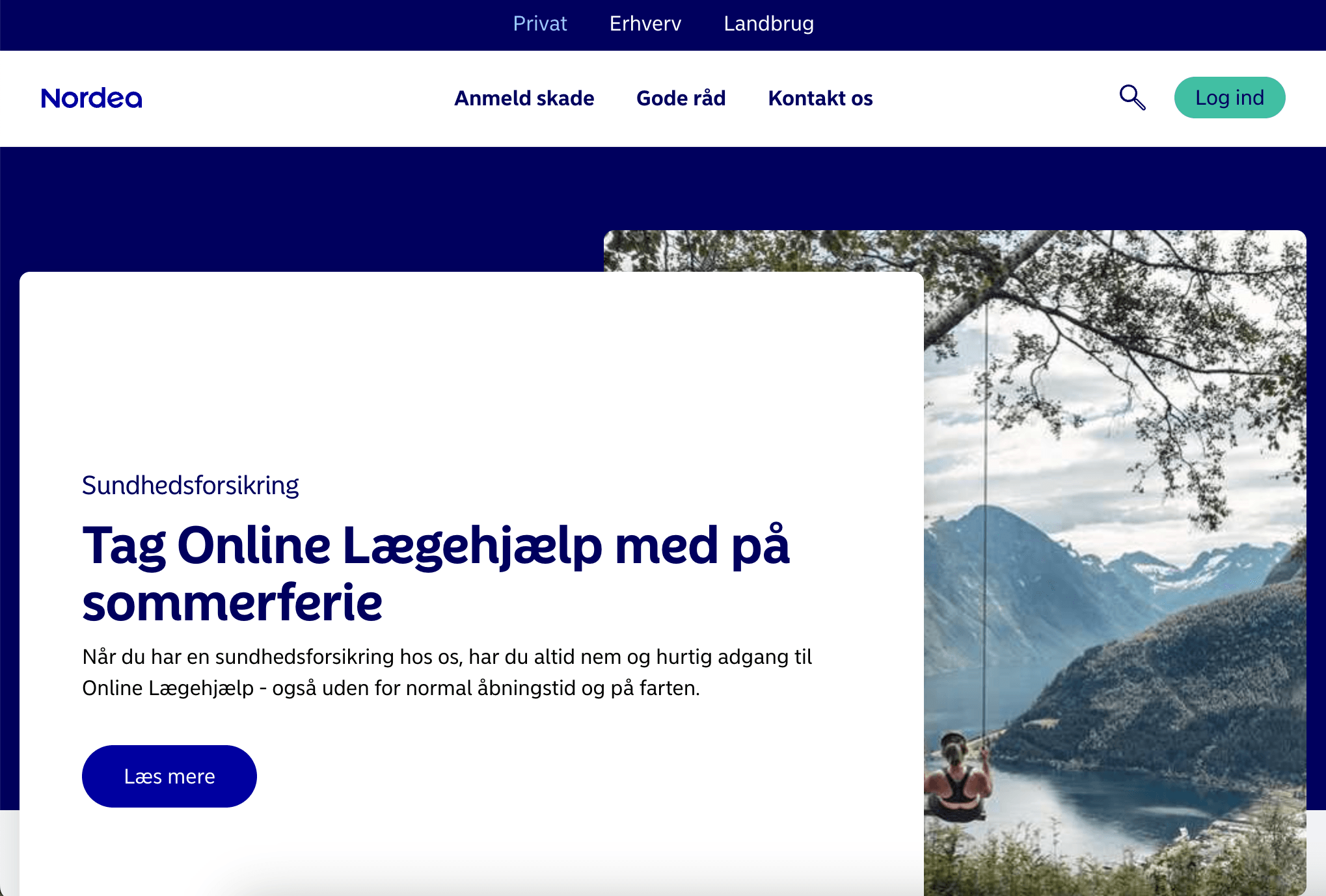 frontpage template pension