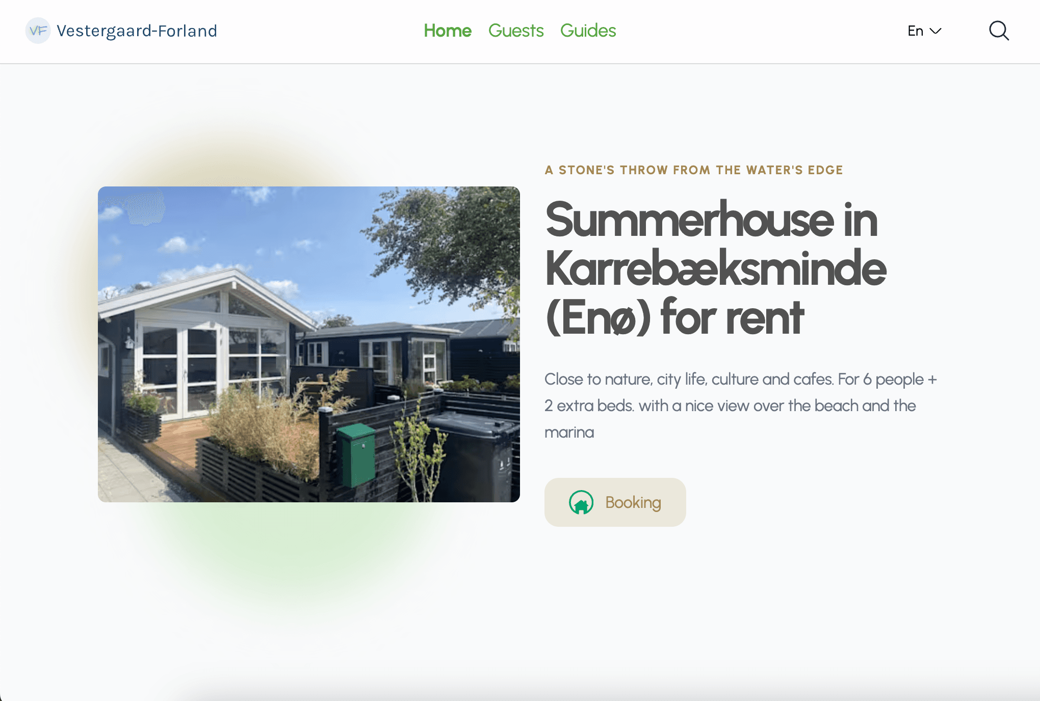 Sommehouse rental